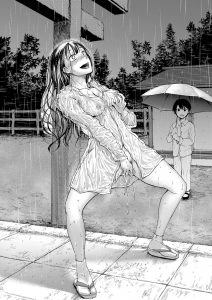 【エロ漫画】ムッツリスケベすぎる巫女のお姉さんが露出狂しちゃう！【ACはせべ】