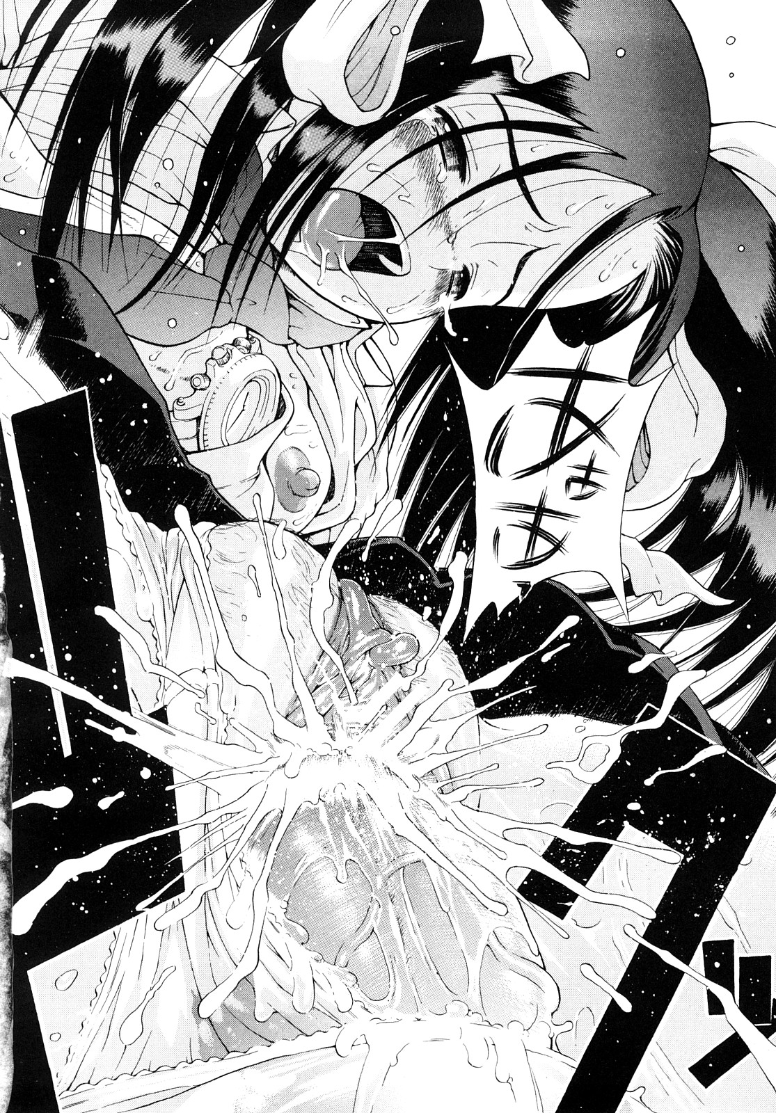 【エロ漫画】いつも無言で教室の掃除を手伝ってくれる無口なJKにいきなり発情して男教師が襲い掛かって生即ハメでJKを孕ませちゃう！【養酒オヘペ：はるか 前編】