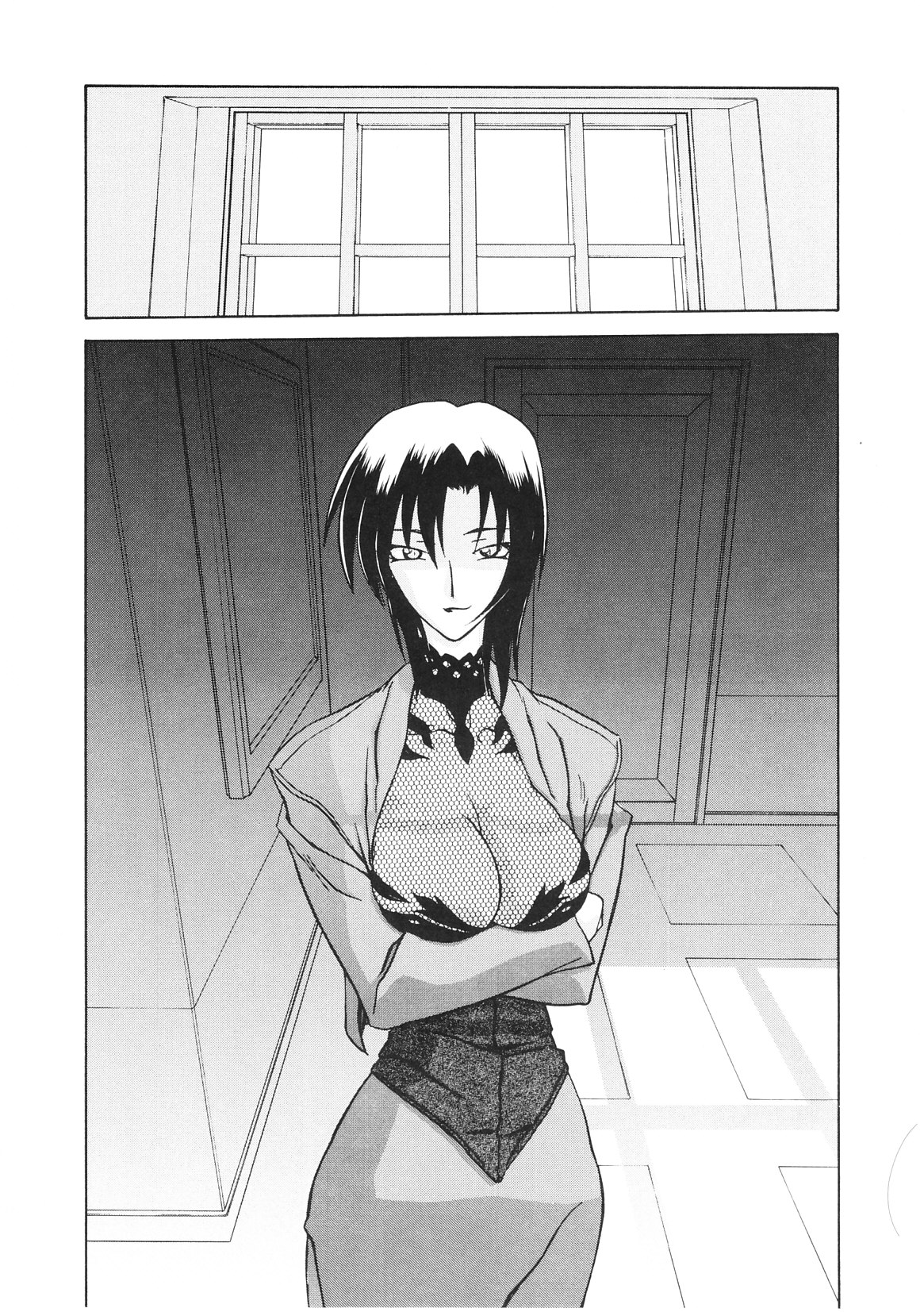 【エロ漫画】陵辱輪姦で淫乱覚醒しちゃった美人刑事が快楽求めて暴走中…薬使われて全身触られたり大好きなちんこを口やまんこにぶっこまれる気持ちよさに理性抑えられず上司に拳銃突き付けにされちゃう【山文京伝：READINESS】